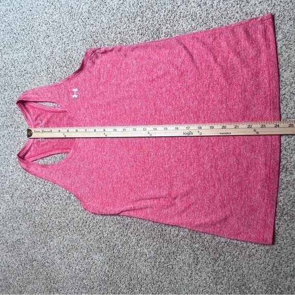 Under Armour Red Loose Fit Tank Top Women’s Size Small - Picture 3 of 6